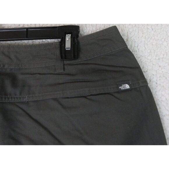Womens The North Face Andesite Pant Size L Gray Hiking Zip Off Convertable Short - Picture 10 of 10